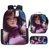 Моя геройская академия Моя геройская академия Школьная сумка Снижение нагрузки Дышащая спинка Детский рюкзак для начальной школы Аксессуары