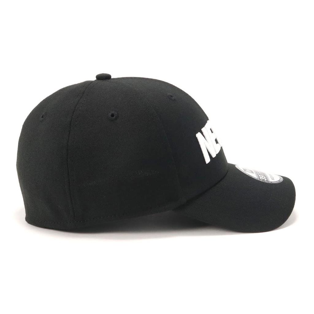 [New Era] Cap 39THIRTY Wordmark Logo Black
