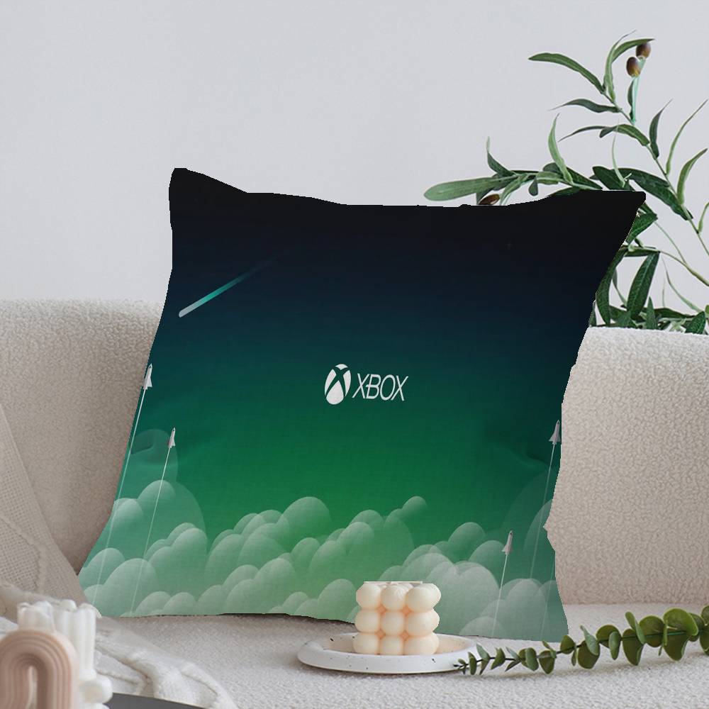 X-BOX logo print Personalized picture text home decorative pillows Household Gifts 45x45cm