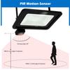 LED Floodlight PIR Motion Sensor White/Warm White IP66 AC220V Exterior Projector Spotlight Outdoor Lighting Floor Lamp