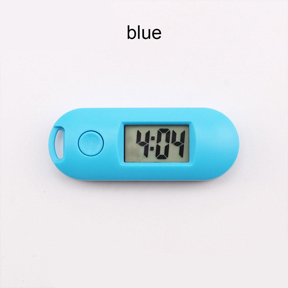 Digital Silent Electronic Clock Student Exam School Library Pocket Watch Creative Design Backlit Lcd Display Mini Portable Style