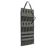 Camping Hanging   600D Oxford Fabric Tent Shed Storage Bag, Hanging Hooks and Mesh  s for Outdoor Picnic Green,