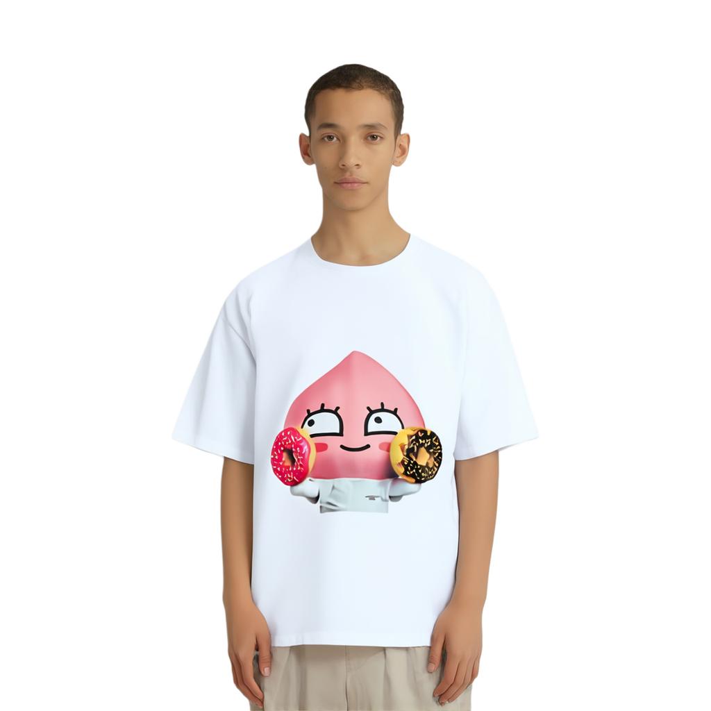 Acme De La Vie/ADLV x Kakao Футболка Унисекс Белый ADLV-20SS-SSKFDA
