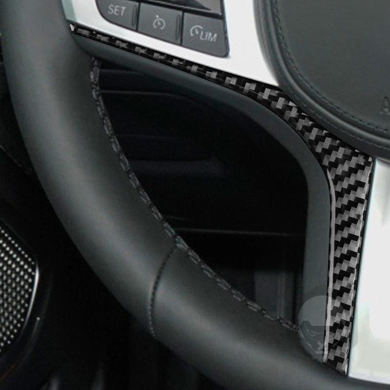 Carbon Fiber Car Accessories Driver Wheel Decorative Modified Interior Trim Cover Soft Sticker For BMW Z4 G29 -2025
