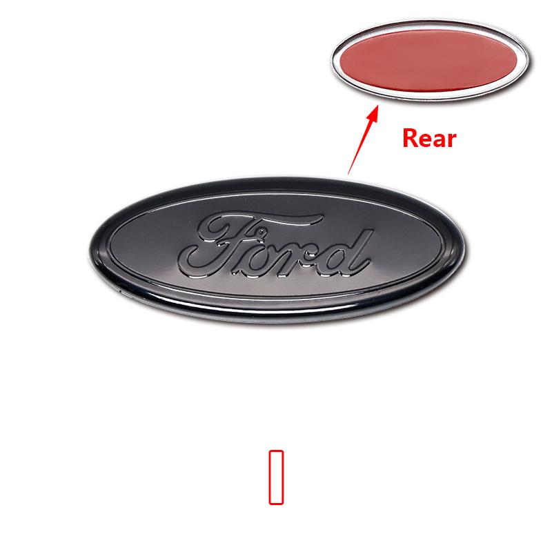 AAANK1 5.8cm Car Steering Wheel Center Badge Logo Sticker Steering Wheel Logo Sticker For Ford Focus 3 MK2 Fiesta MK7 Mondeo MK4 Fusion