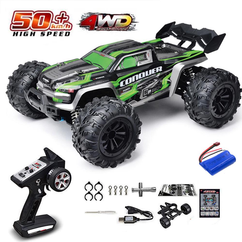1:16 75 км/ч или 50 км/ч 4WD RC машинка с дистанционным управлением LED машинки высокоскоростной дрифт монстр-трак для детей против игрушек Wltoys 144001