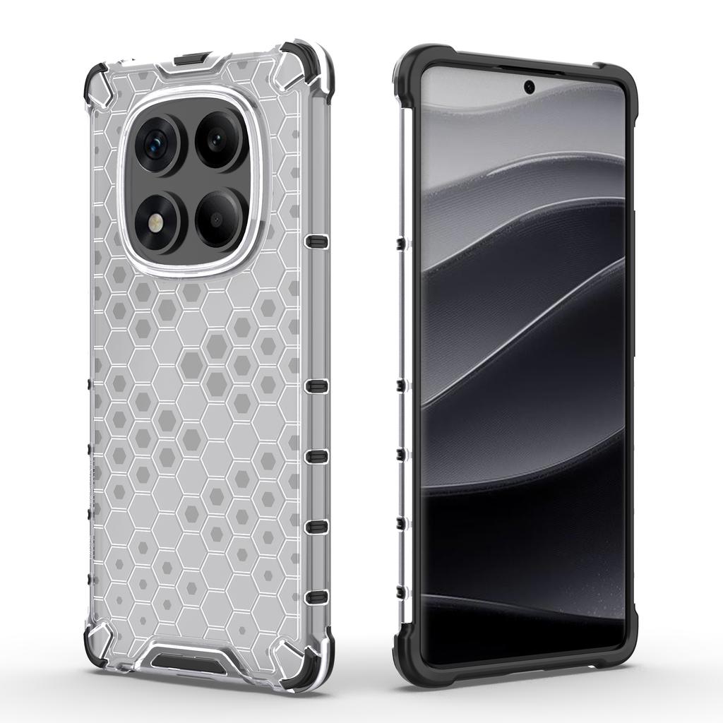 Гибридный Чехол-Броня Сотовая Структура Для Redmi K80 K70 Note 14 A3 13C Turbo 4 Xiaomi Poco X7 Pro Ultra Полупрозрачный Жесткий Чехол
