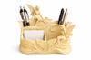 Beige desk organizer with fairy motif
