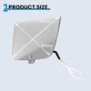 Front Bumper Tow Hook Cover for Mercedes Benz CLA Class W118 Coupe CLA200 CLA220 CLA250 2020 2021 2022 2023 Towing Hook Eye Cap 1188854201