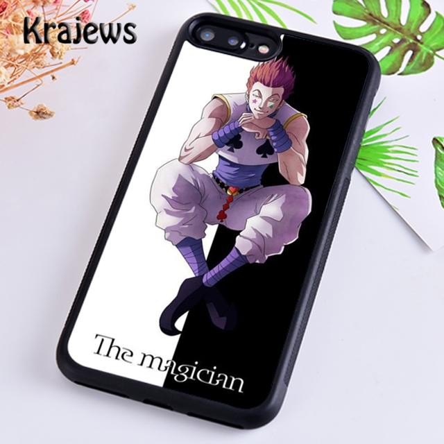 Чехол для телефона Krajews Anime Hunter X Hunter Hisoka для iPhone 14 5 6s 7 8 plus X XR XS 11 12 13 pro max Samsung S21 S22 ultra