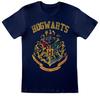 Harry Potter Unisex Adult Hogwarts Crest T-Shirt