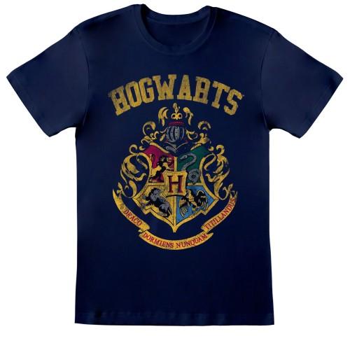 Harry Potter Unisex Adult Hogwarts Crest T-Shirt