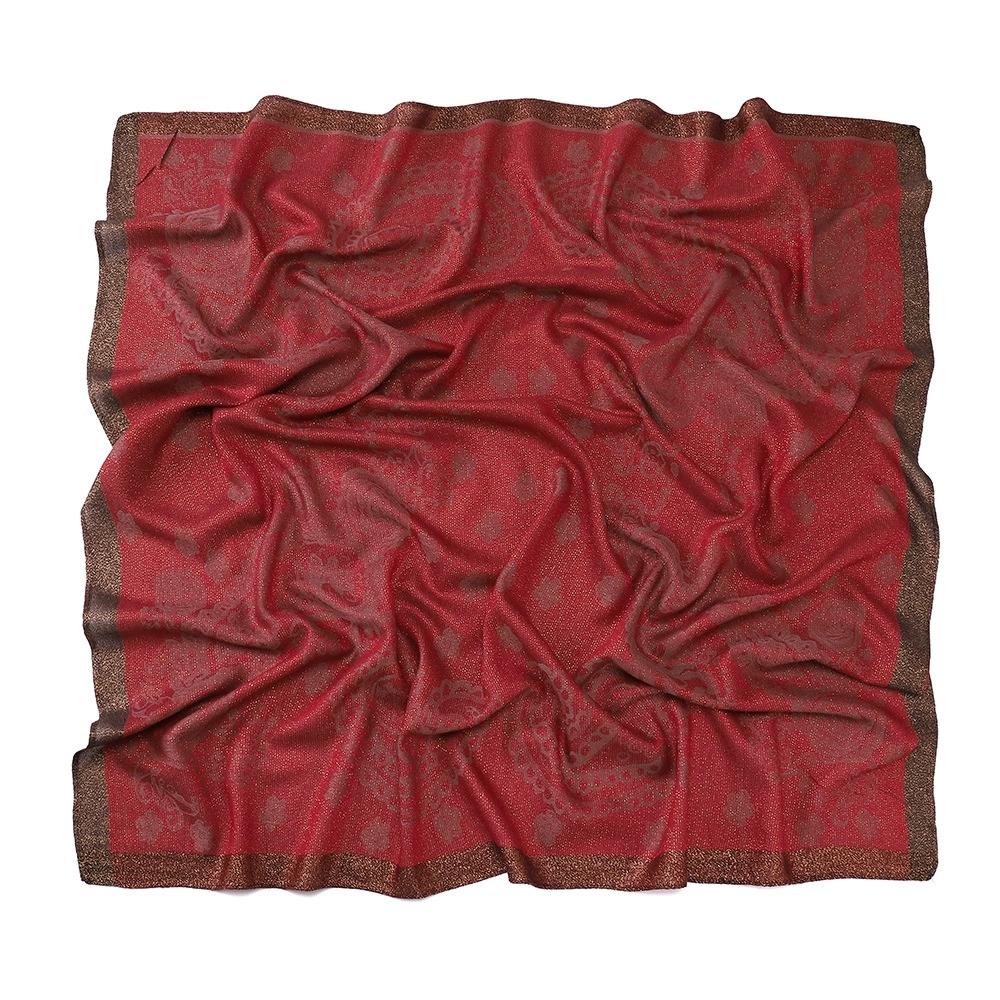 100x100 см Женский квадратный головной платок с узором пейсли, дышащий, малайзийский, арабский платок, Ближний Восток, Дубай, Турция, палестинские хиджабы