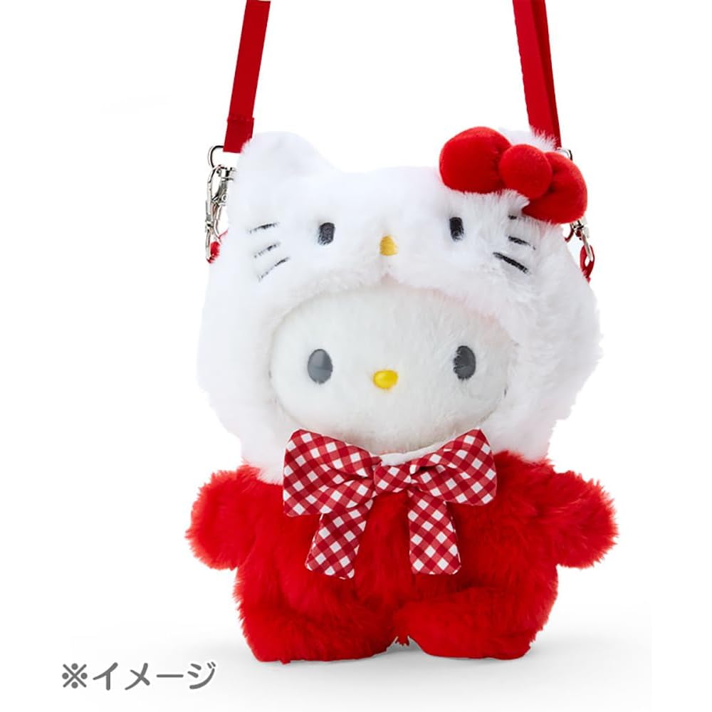Сумка-наплечник Sanrio Hello Kitty для переодевания 19x15x1 см Аксессуар с персонажем