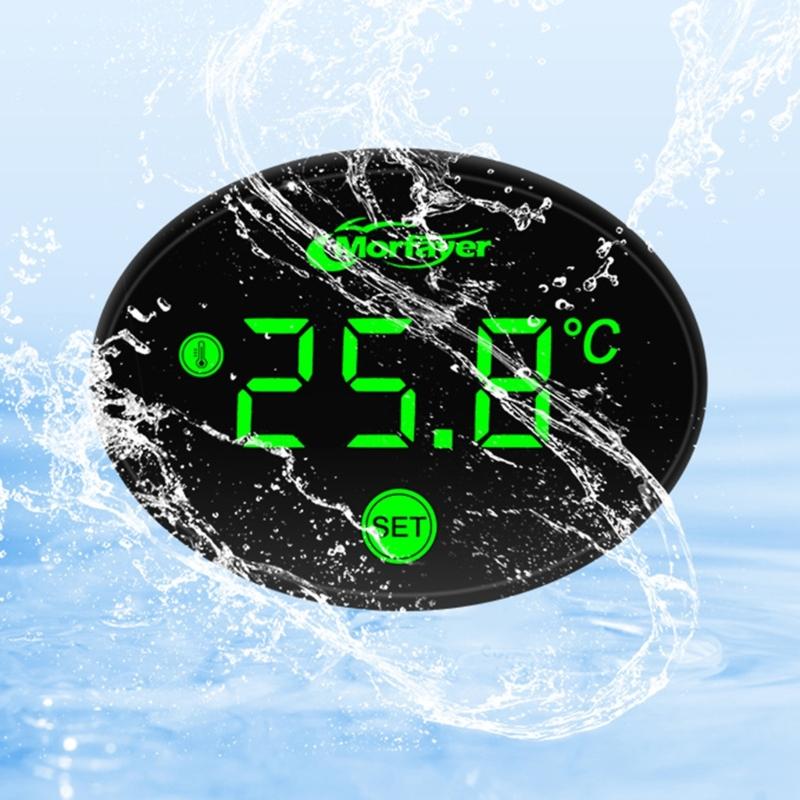 Вольтметры Светодиодные часы с защитой от пыли Цифровая панель для мотоциклов