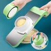 1 Set Vegetable Slicer Detachable Ergonomic Handle Sharp Blade Labor-saving Polished Surface Multifunctional Vegetable Slicer Cutter Shredder Kitchen