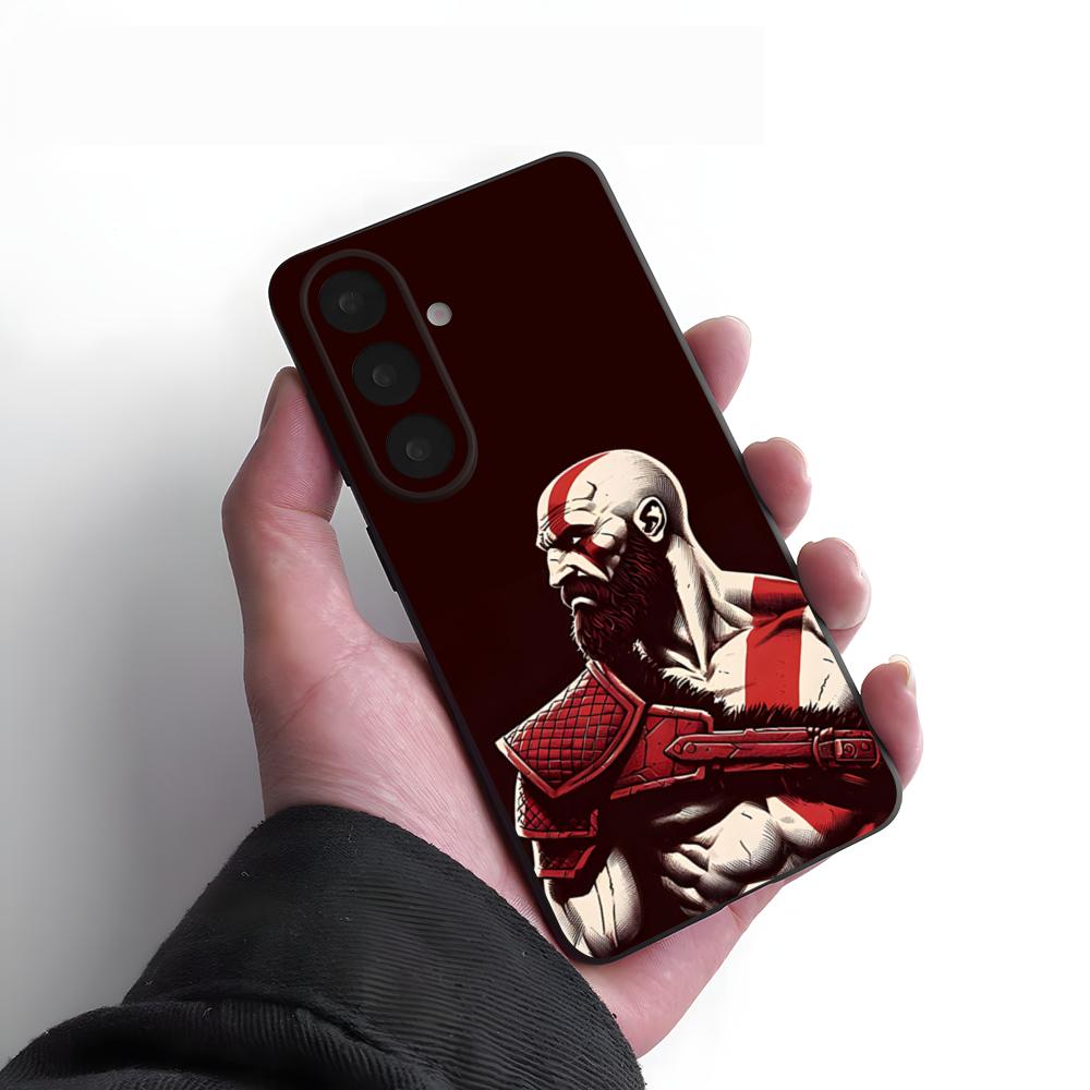 Чехол для телефона God Of Wars для Samsung A25 A13 A33 5G A54 A36 A35 A56 A52 A14 Ударопрочный Мягкий чехол