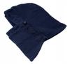 Scarvel Hat Scarf Fleece Balaclava Navy Blue