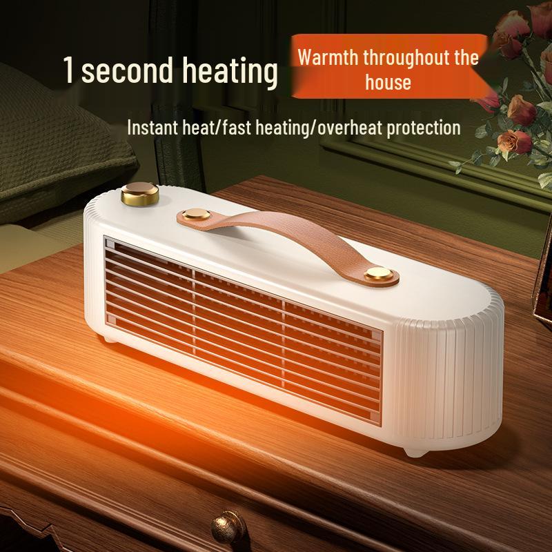 Портативный мини-PTC-нагреватель для дома/офиса - Компактный электрический вентилятор с быстрым нагревом