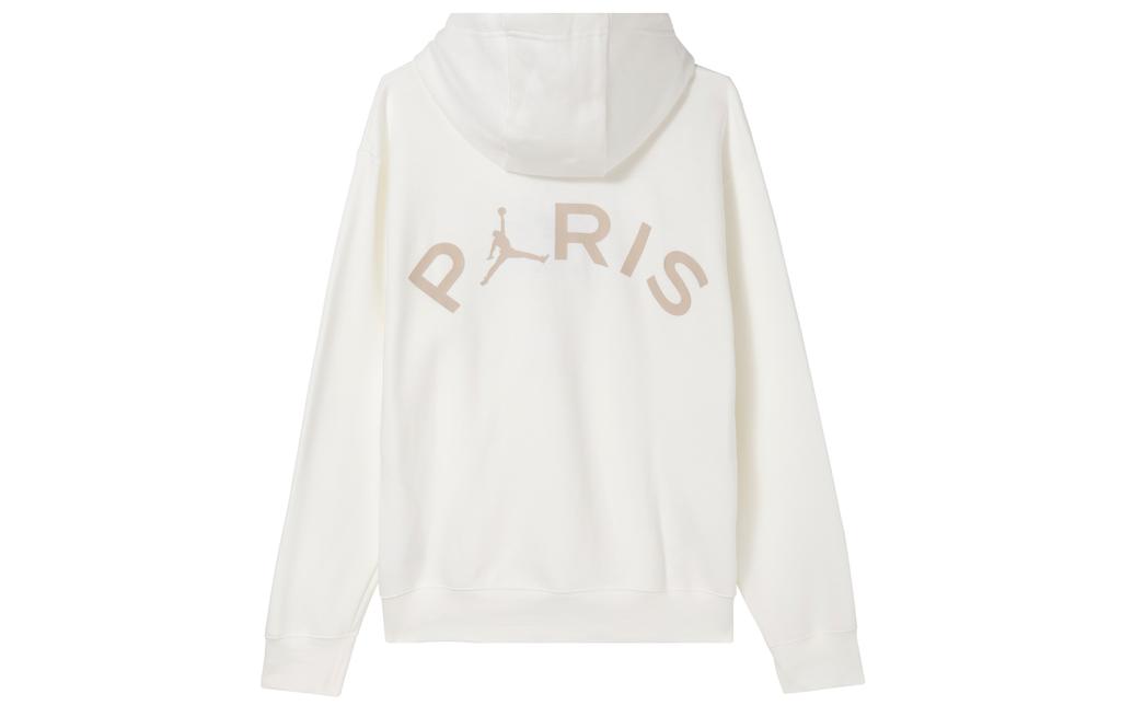 Jordan x PSG SS24 Paris Saint Germain, Solid Color Hooded Thickened An