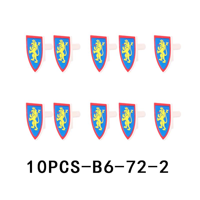 Средневековый военный замок, рыцарские доспехи, строительные блоки, наплечники, аксессуары для доспехов, Красный Лев, Черный Орел, оружие, конструктор, игрушки.