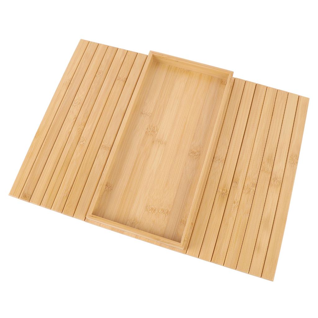 Гибкий органайзер для подлокотника дивана из бамбука и дерева, складной прямоугольный нескользящий подлокотник для дивана, столик