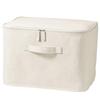 Мягкий контейнер MUJI, средний, 37 см (W) х 26см (D) х 26см (ЧАС), Полиэстер Лен, Прямоугольный, с Крышкой, Артикул 12428909
