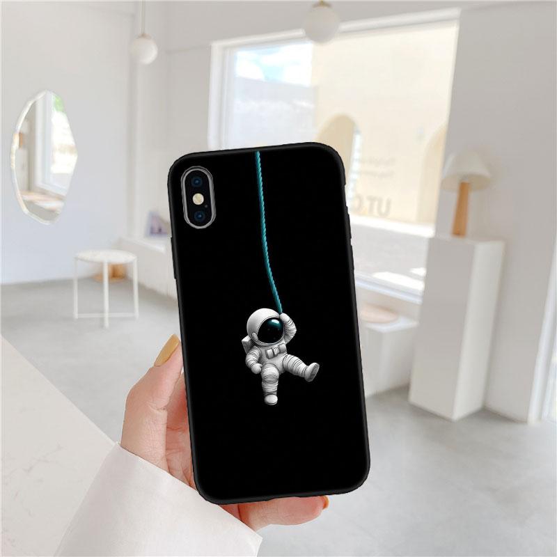 LO12 Чехол для телефона Астронавт Космос Луна для OPPO A40 A60 A80 A15 A16 A16K A12 A17 A17K A54 A54S A53 A53S A55 A56 A57 A98 F23