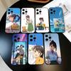Милый чехол для телефона с аниме-персонажем S-Suzume для iPhone 17, 16, 15, 14, 13, 12, 11 Plus, Pro Max, Другие, Мягкая черная крышка