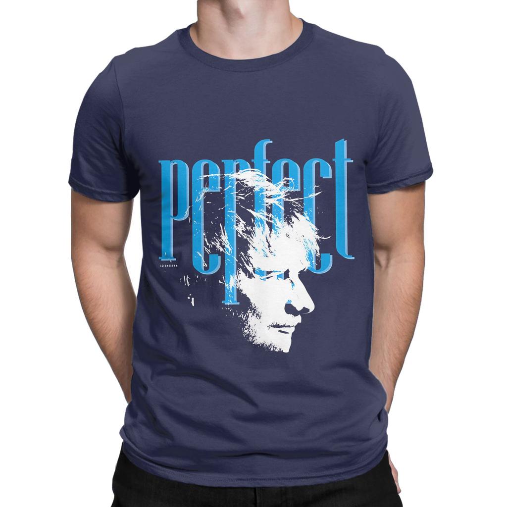 Perfect With Ed Face Vector Art Graphic Funny 100 Cotton TShirt EEd Sheeran Tops Tees For Unisex