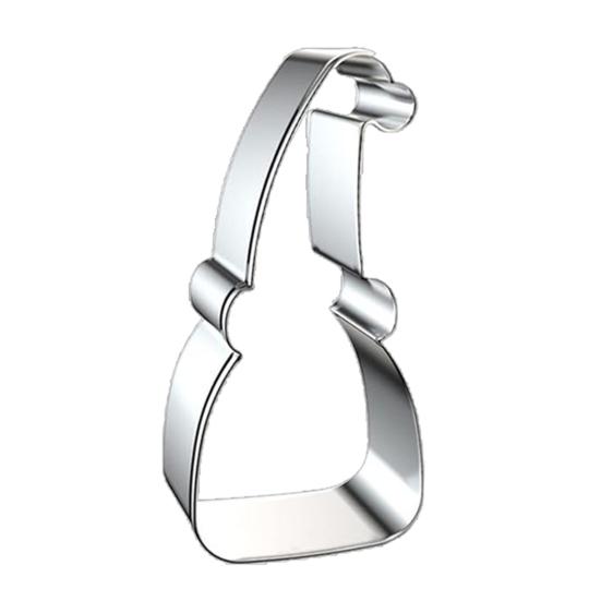 Santa Claus Cookie Cutters Stainless Steel Baking Mold for DIY Christmas Cookies Cakes Non-Stick Holiday Baking Tool