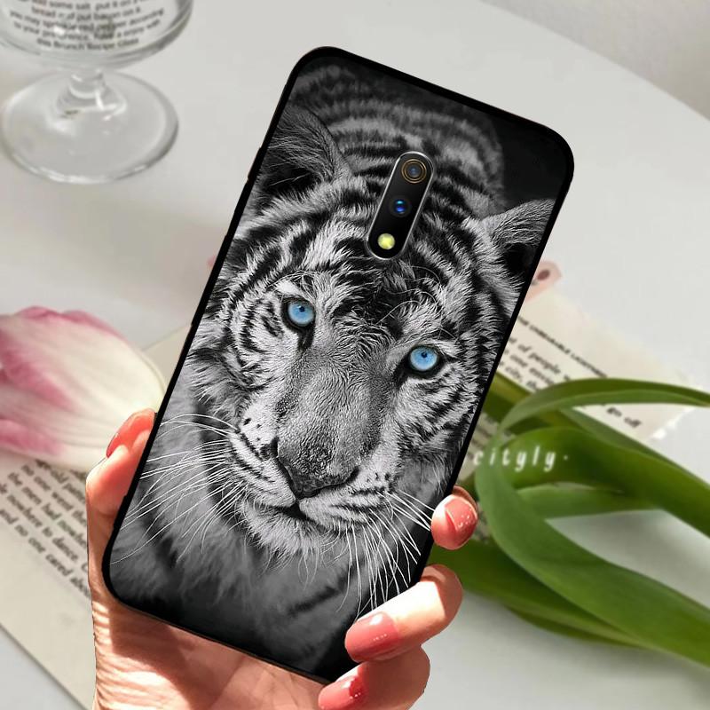 Чехол для Realme X Case X 2 XT с рисунком животных, мягкий силикон, Funda для Realme XT X2 Pro X 2, чехол для телефона RealmeX Realmex2, черный Coque