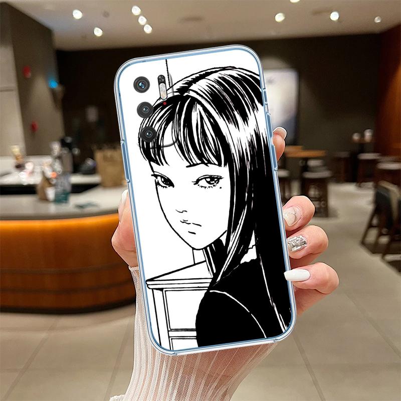 Прозрачный чехол для телефона Junji Ito Tomie для Motorola Moto Edge 20 30 40 50 S30 Fusion Ultra Pro Neo Lite + G200 G23