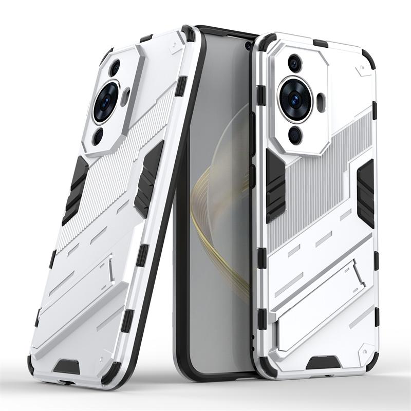 Чехол-накладка для Huawei Nova 12S Для Huawei Nova 12S Capas Бампер Броня Подставка Задняя крышка-держатель для телефона Huawei Nova 12S Fundas