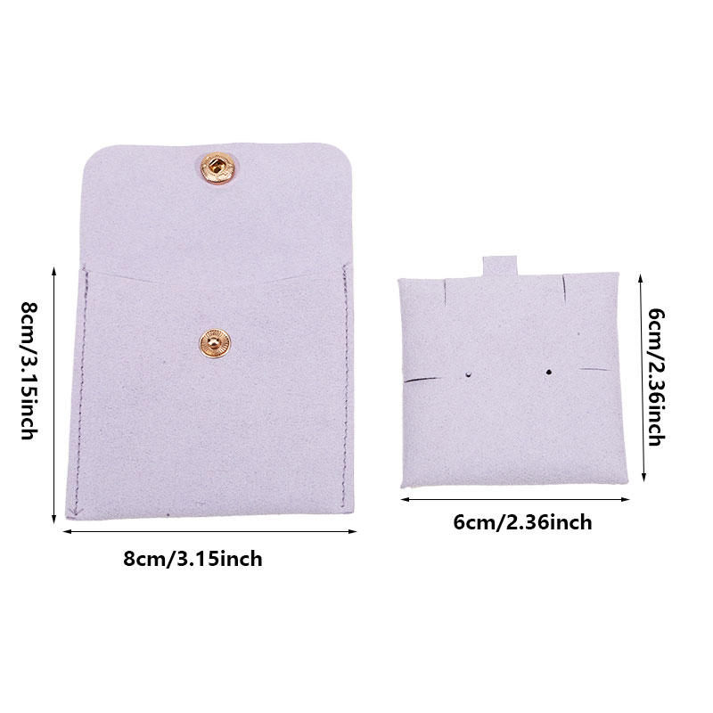 Сумки для упаковки ювелирных изделий с внутренней картой для ожерелий, колец, сережек, подарочный органайзер для хранения