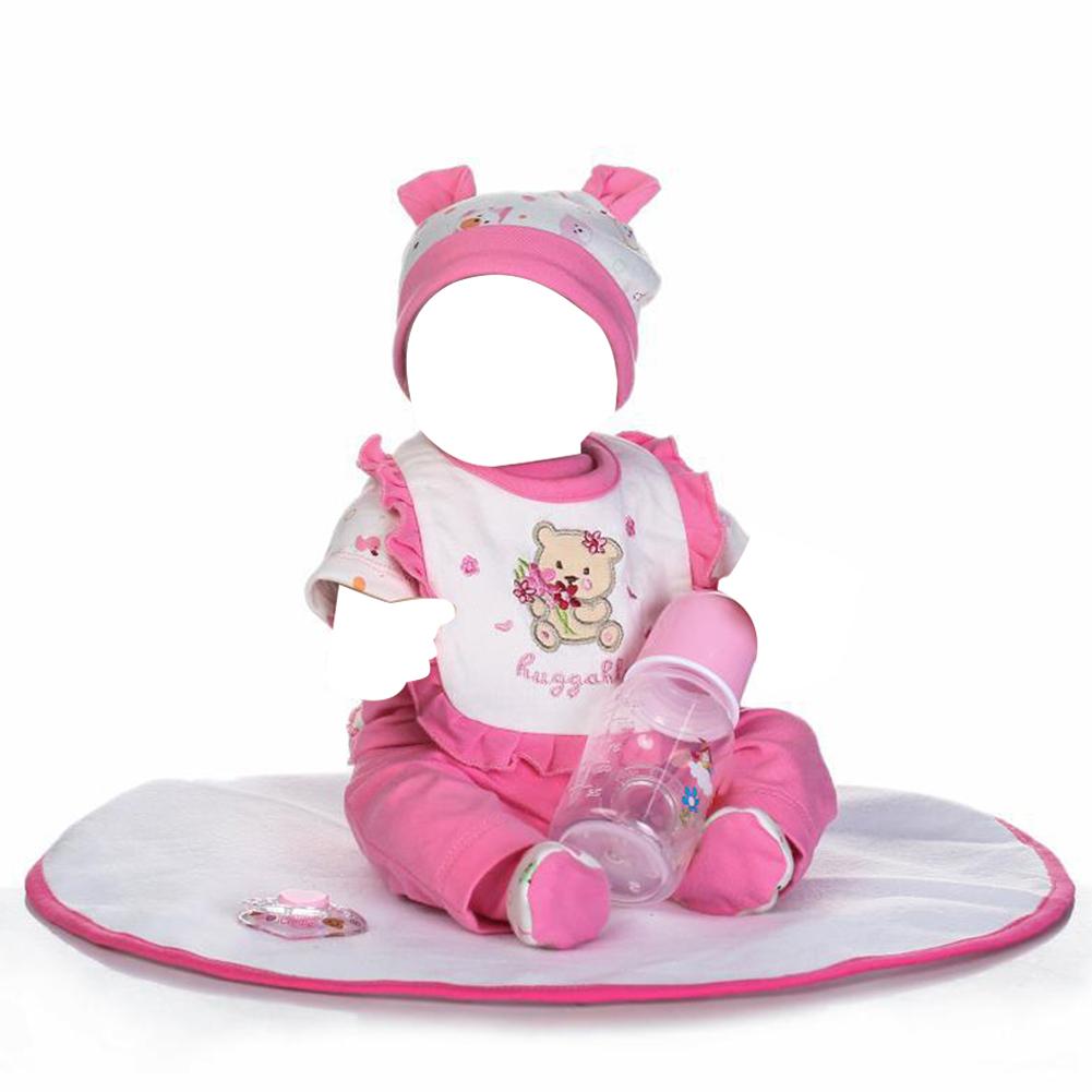 Одежда для куклы Reborn Gril Baby Doll, подходит для роста 50-55 см, наряд для девочки, аксессуары для куклы R3X2