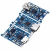 10PCS Type-C Micro Mini 5V1A 18650 TP4056 Lithium Battery Charger Module Charging Board With Protection Dual Functions 1A Li-ion