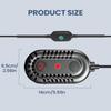 Aquarium Water Heater Submersible Constant Temperature Heating Device Electric Aquarium Heater For Home Office Apartment