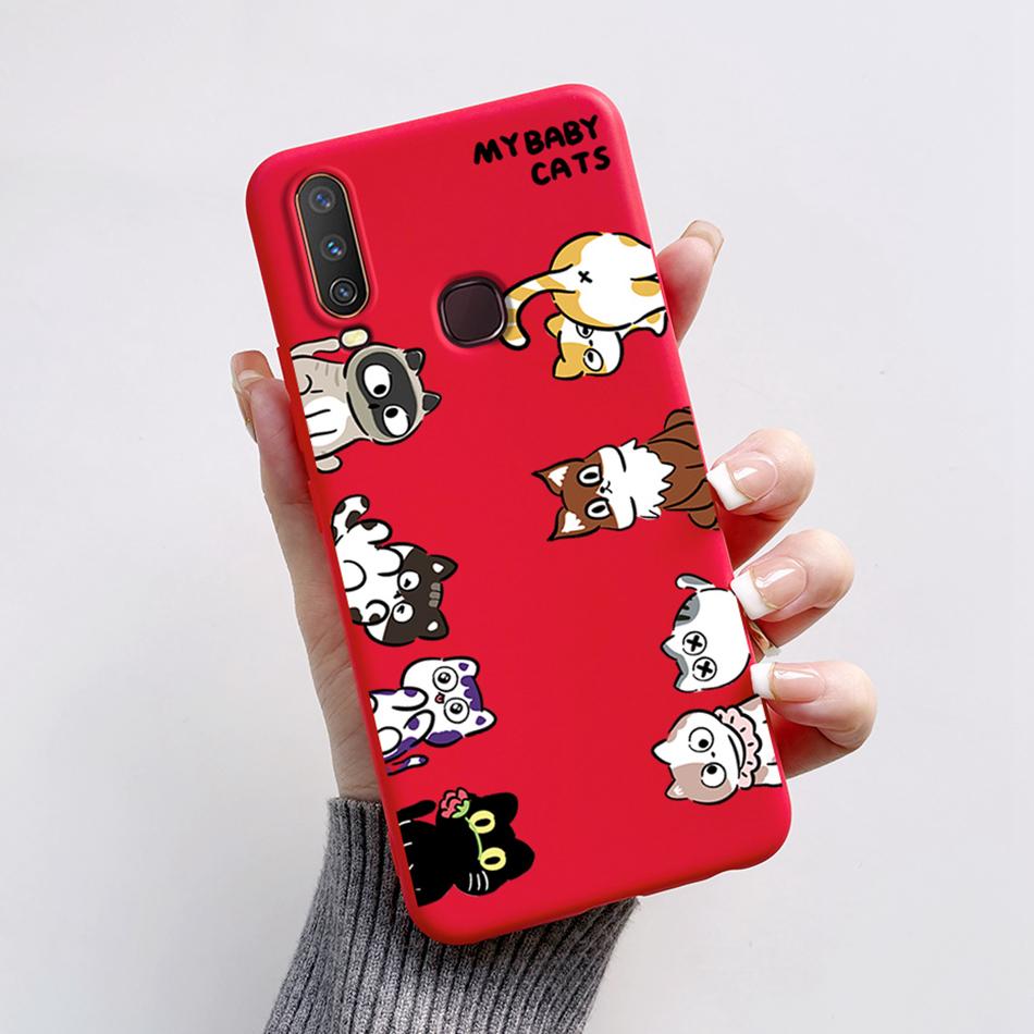 For Vivo Y12 Case 1904 1940 Cartoon Bear Frog Cover For Vivo Y15 Y17 1902 1901 Soft Silicone Phone Case For Vivo Y17 Y12 Bumper