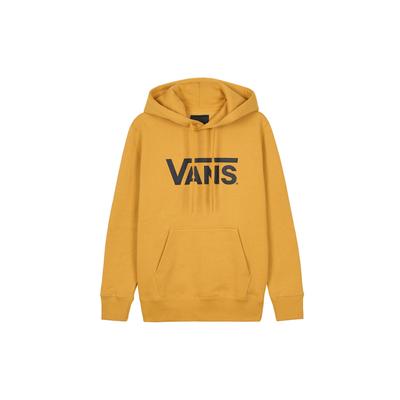 Vans Толстовка с капюшоном из флиса с классическим логотипом, унисекс, желтая VN0A3TXI50X