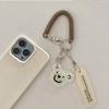 Acrylic Cartoon Lanyard Key Holder Key Ring Ornaments Bear Spring Coil Key Chain  Decoration