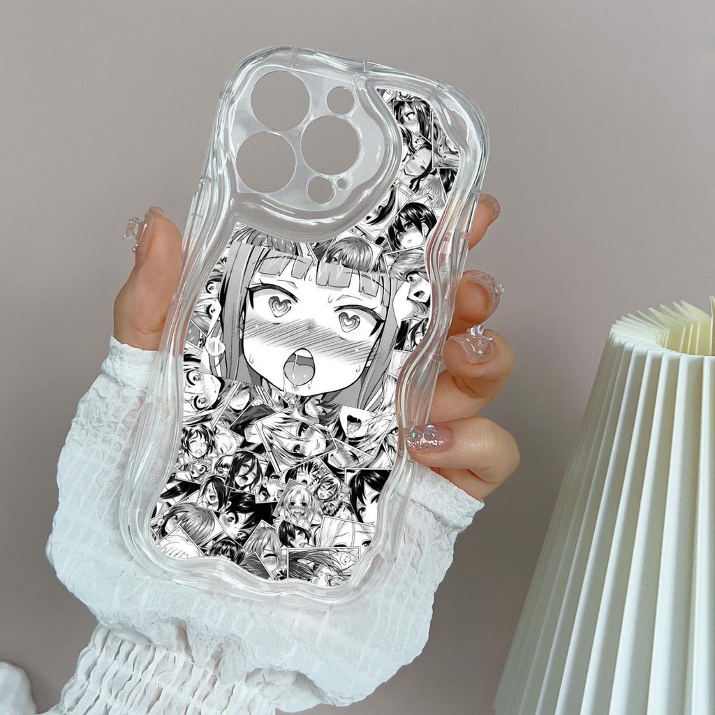 N7 Desire Anime Girl Design Art Волнистый чехол для телефона для iPhone 15 14 Pro Max Samsung S24 S23 Ultra A54 A14 Xiaomi Redmi 13C Huawei Honor Мягкая задняя крышка