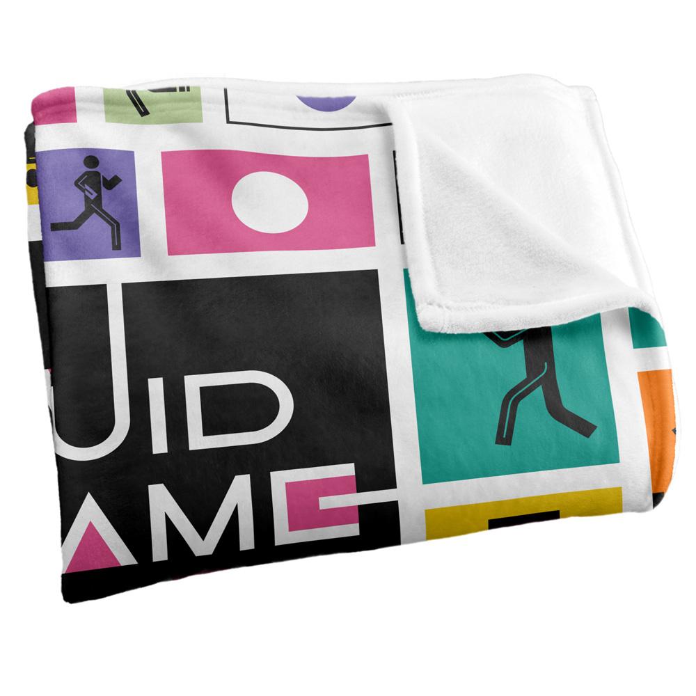 Squid Game 3 Silky Icons Supersoft Blanket