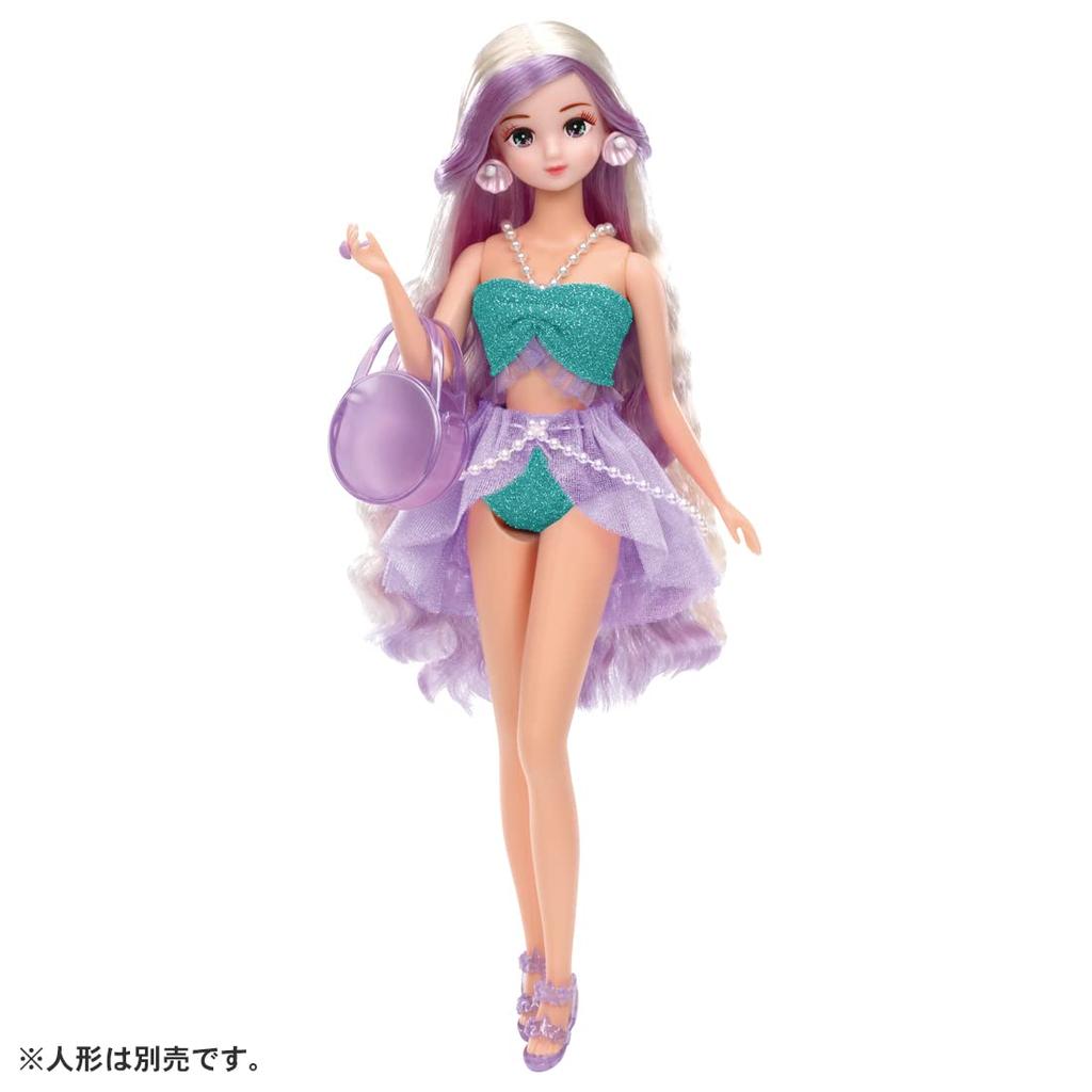 TAKARA TOMY Платье Licca #Licca #Mermaid Beach Wear Dress Up Play Toy Возраст 3+