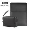 Multipurpose Laptop Sleeve 13/14/15/16 Inch With Bracket Waterproof Laptop Bag Laptop Case Macbook Sleeve Air Pro PU Leather