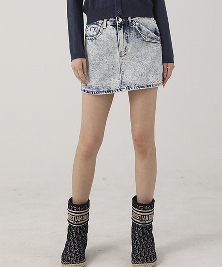 Urban Dress Ava Denim Mini Skirt Blue