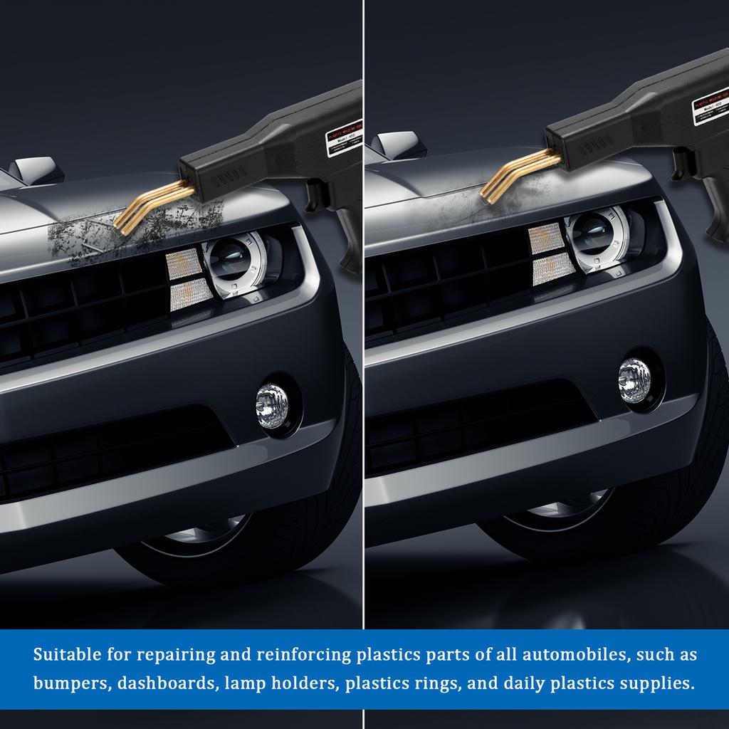 Удобные сварщики пластмасс Гаражные инструменты Горячие степлеры Машина для ремонта ПВХ Машина для ремонта бампера автомобиля