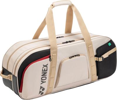 YONEX BAG2621W Сумка для теннисного турнира Бежевый Полиэстер 75x20x30см Спорт