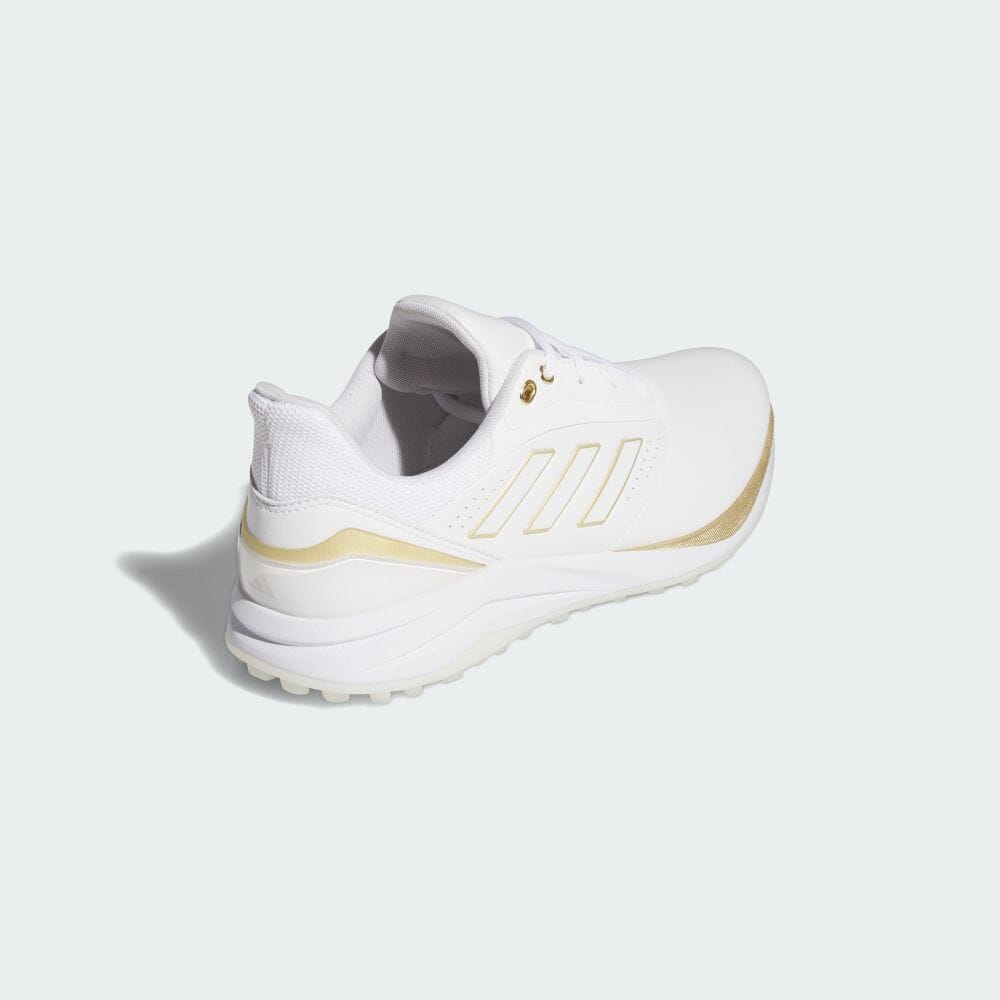 adidas Обувь Solar Motion 24 Белая обувь и обувь Спортивная обувь МУЖСКАЯ ДЛЯ ГОЛЬФА ID8588 Обувь Белая/Обувь Белая/Золотистая металлическая