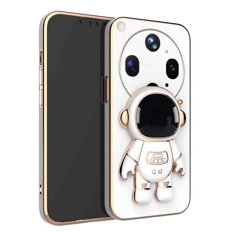 Чехол для OPPO Find X9 Ultra Сияющий Астронавт Космонавт Держатель-подставка Дизайн мягкое покрытие Для OPPO Find X9S Задняя крышка